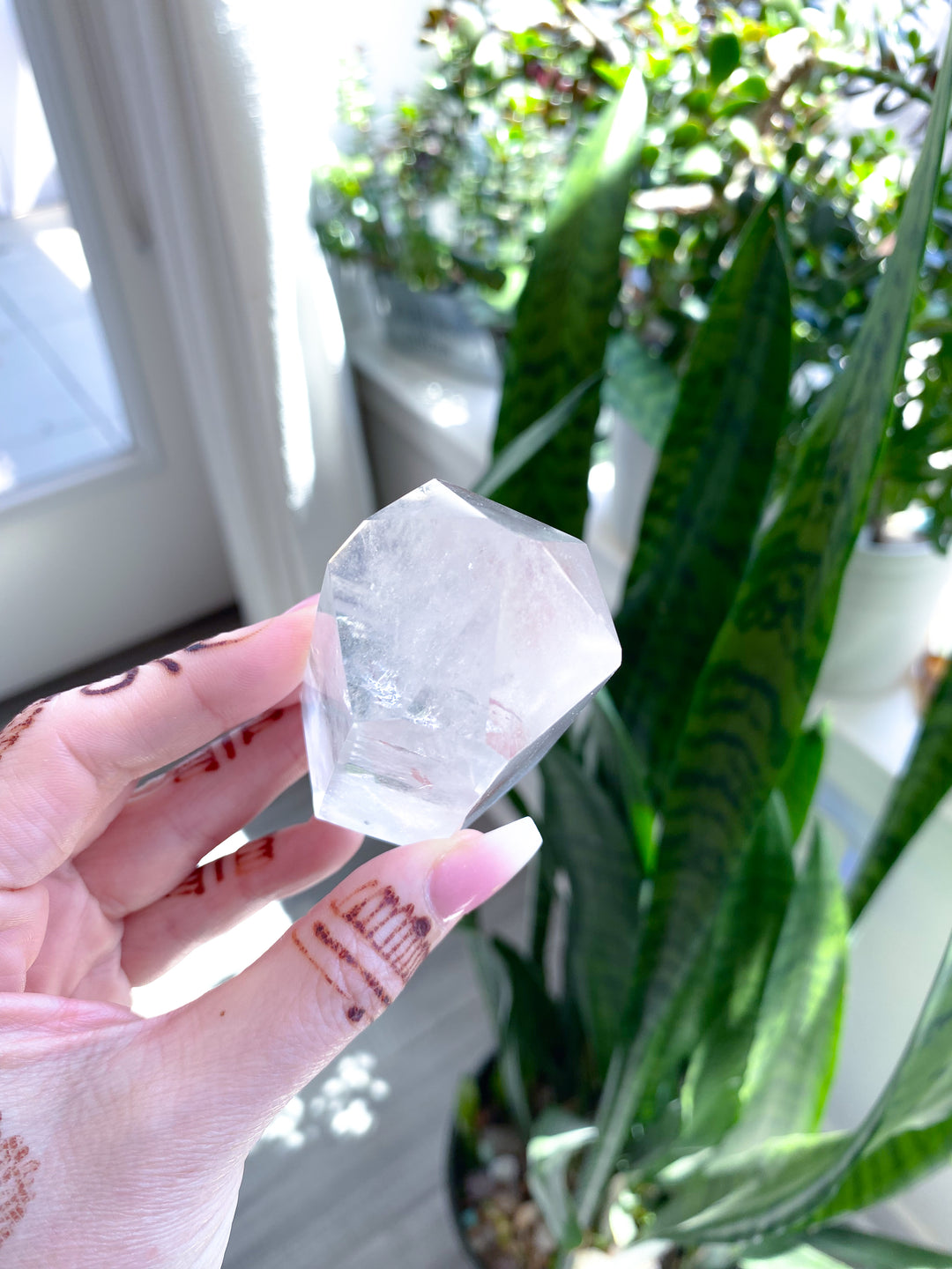 3" Brazilian Clear Quartz Tower