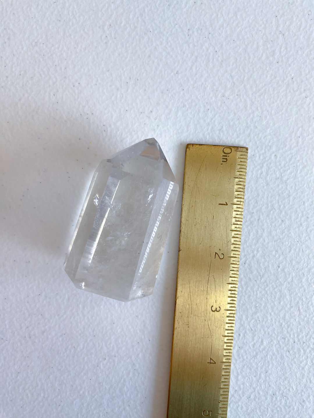 3" Brazilian Clear Quartz Tower