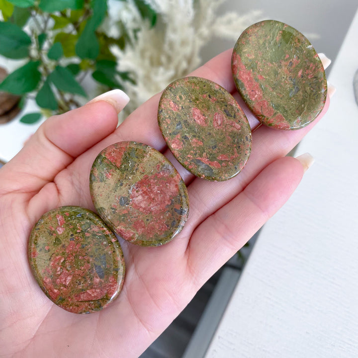 Unakite Worry Stone