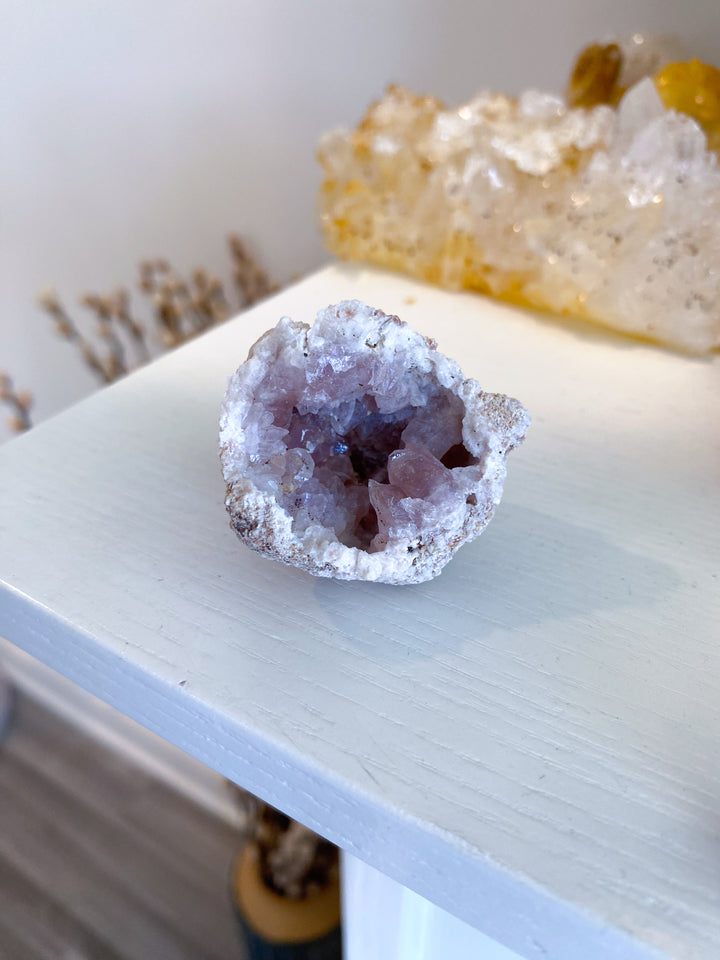 Small Pink Amethyst Geode #6