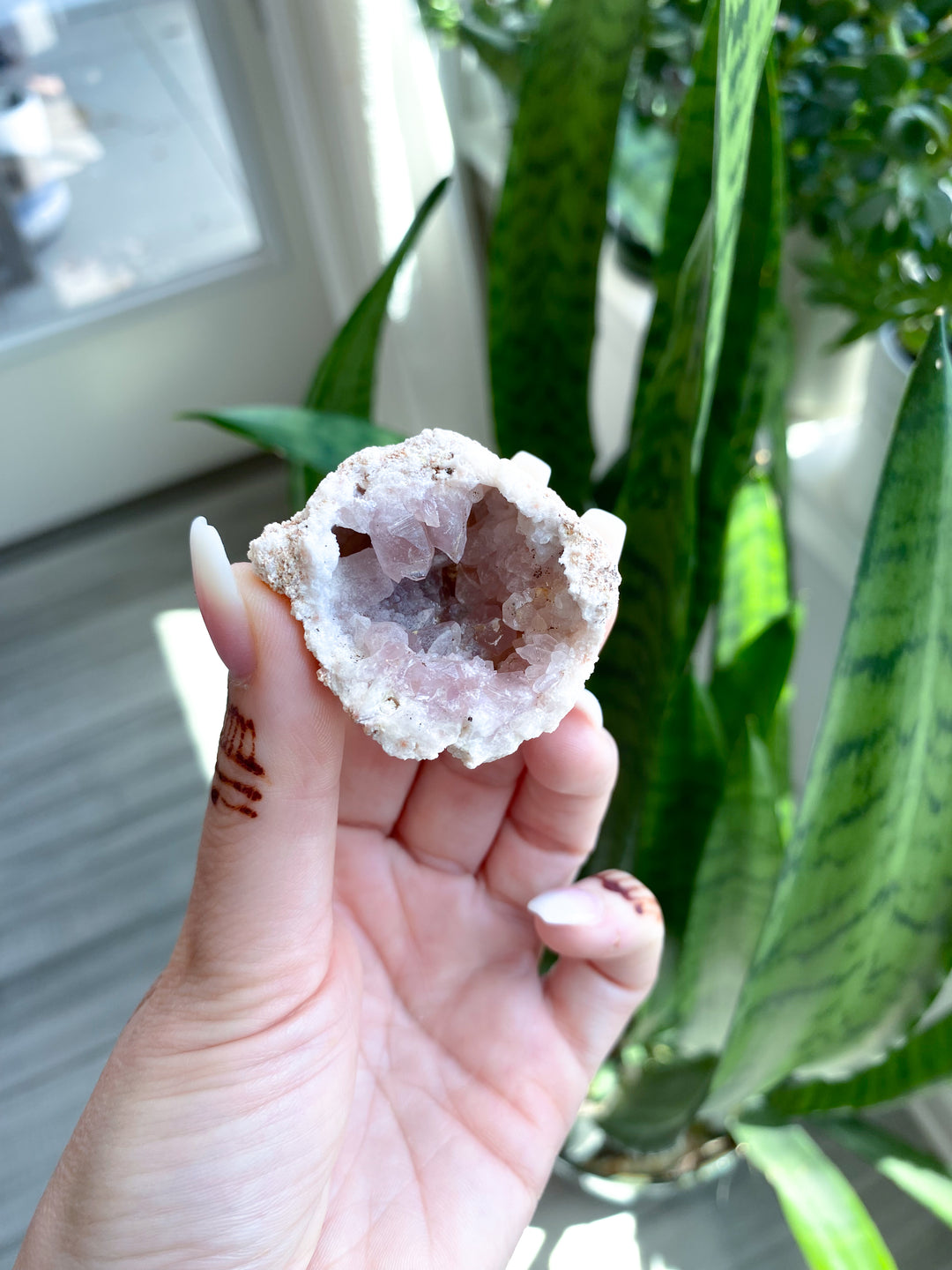 Small Pink Amethyst Geode #6