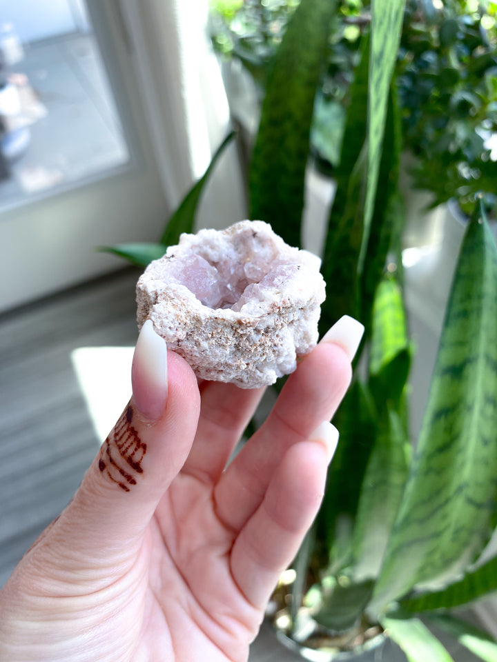 Small Pink Amethyst Geode #6