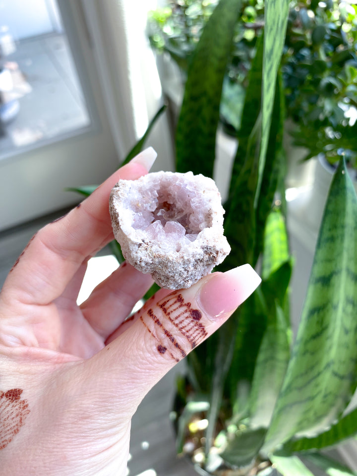 Small Pink Amethyst Geode #6
