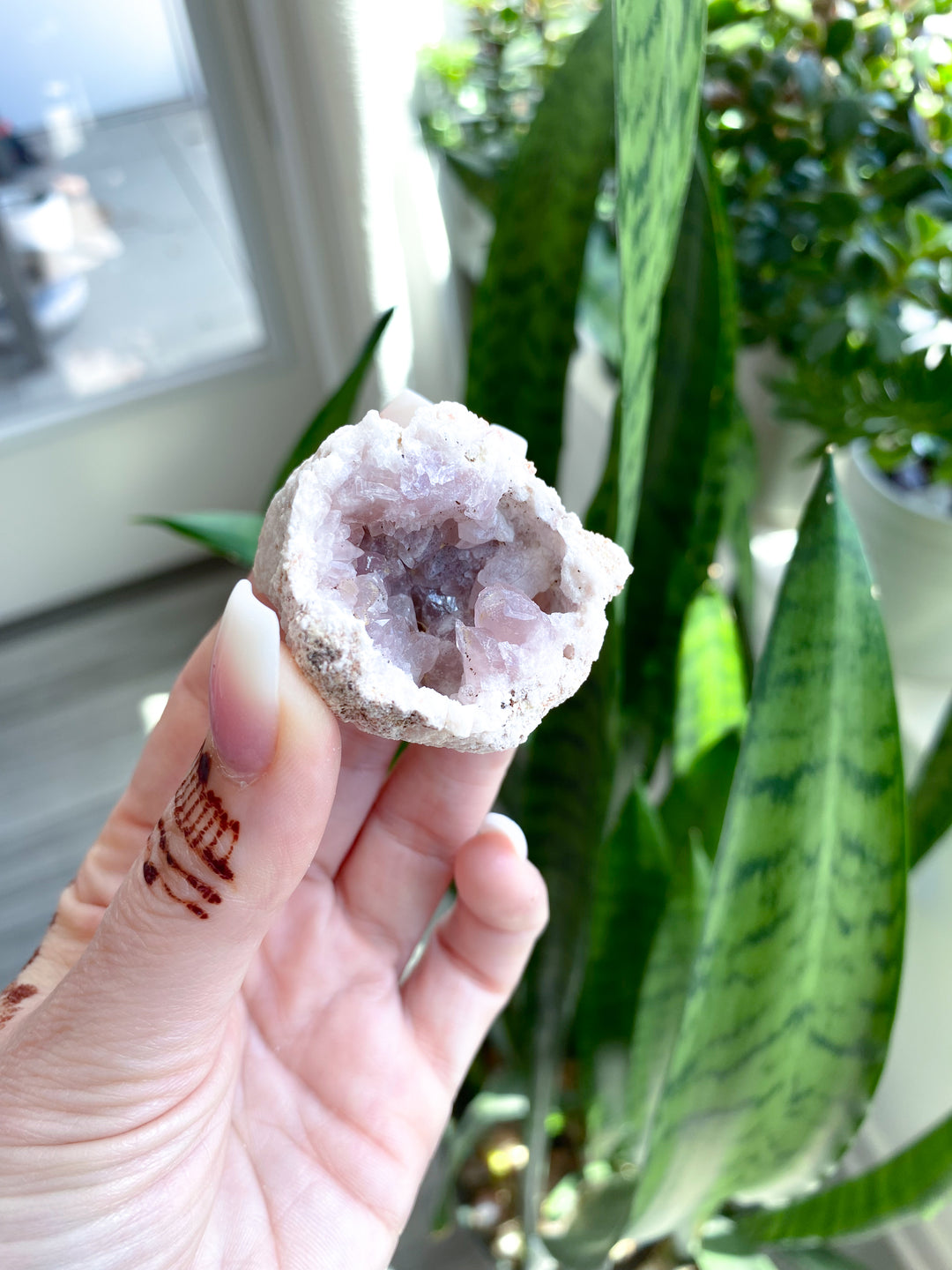 Small Pink Amethyst Geode #6
