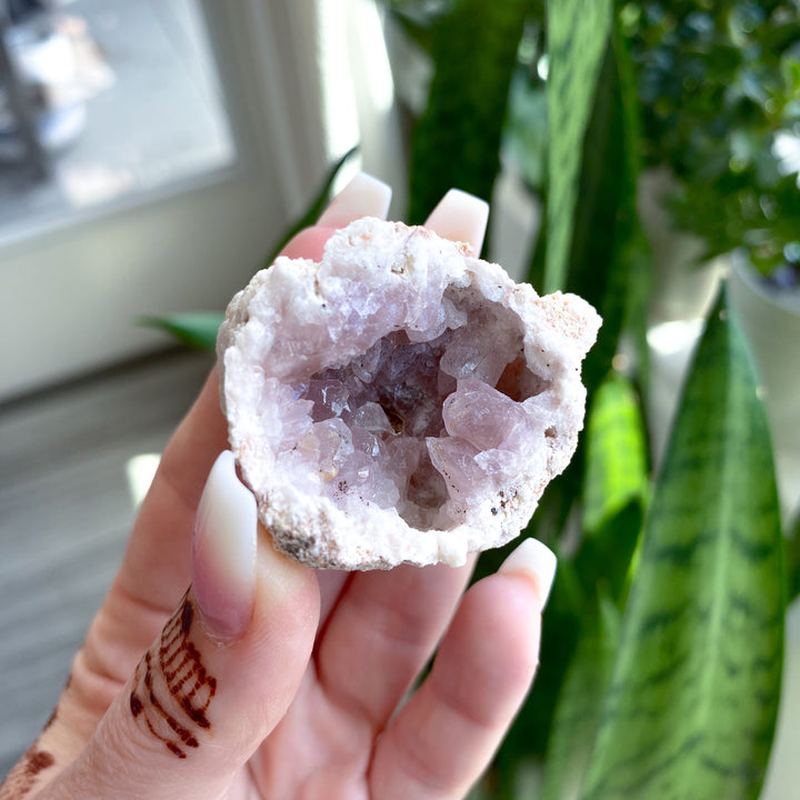 Small Pink Amethyst Geode #6