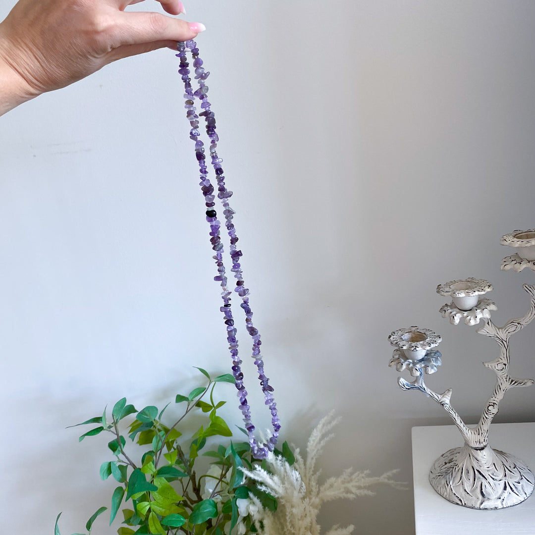 Amethyst Chips Necklace