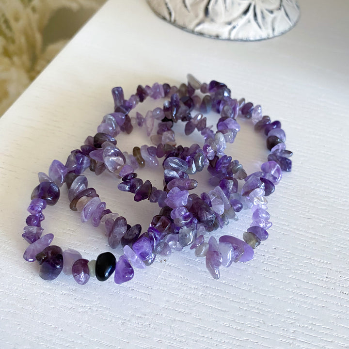 Amethyst Chips Necklace