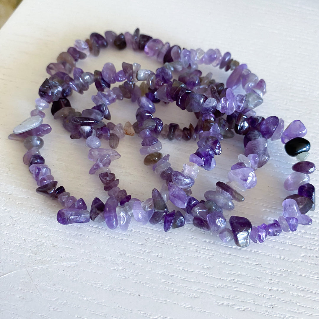 Amethyst Chips Necklace