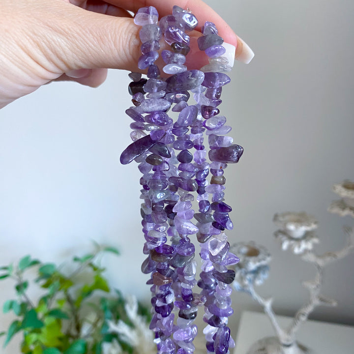 Amethyst Chips Necklace