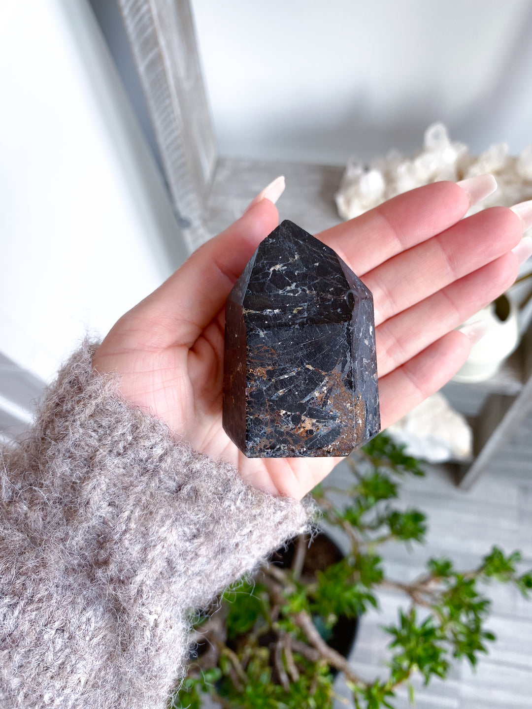 Inclusion Black Tourmaline Tower #10