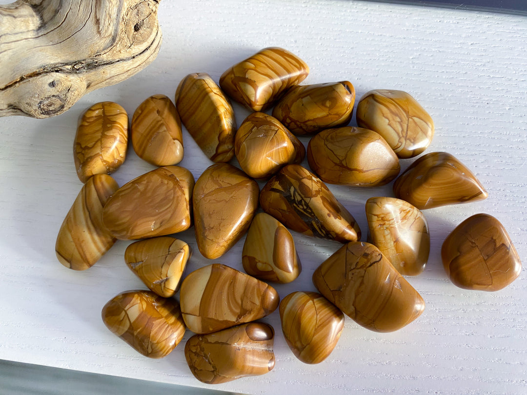 Walnut Jasper Tumble Stone
