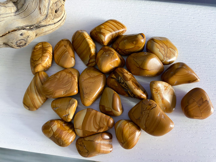 Walnut Jasper Tumble Stone