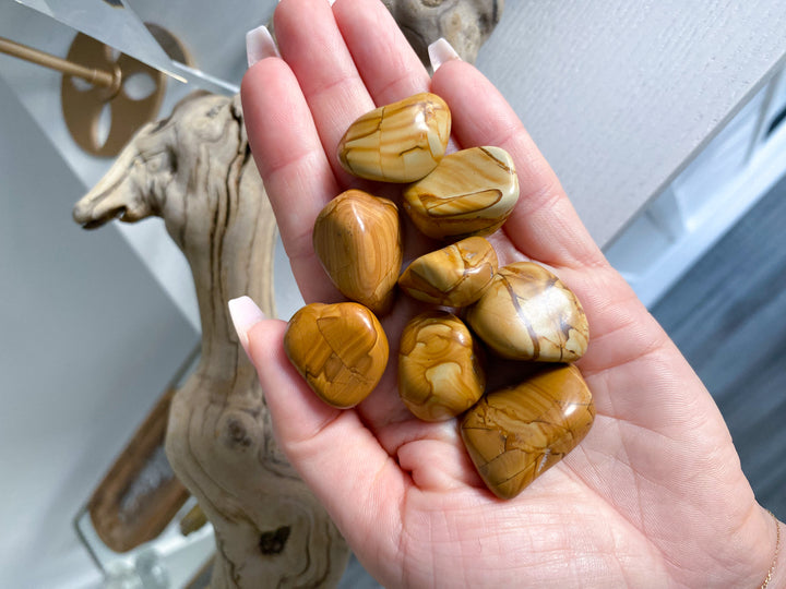 Walnut Jasper Tumble Stone