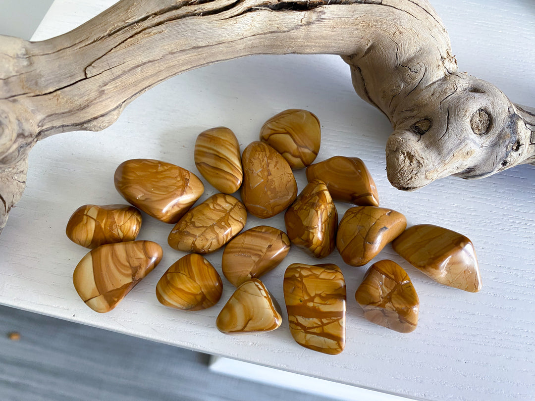 Walnut Jasper Tumble Stone