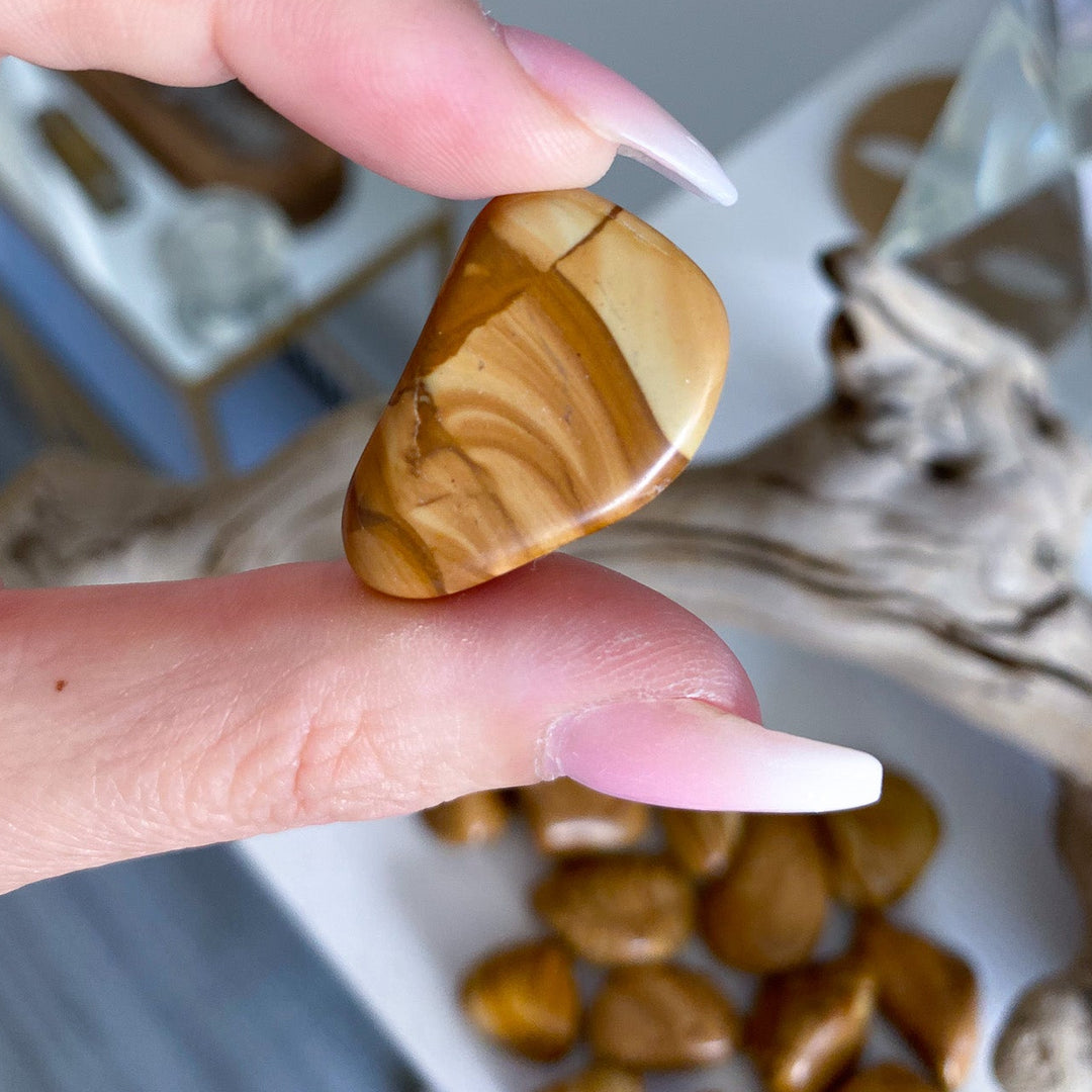 Walnut Jasper Tumble Stone