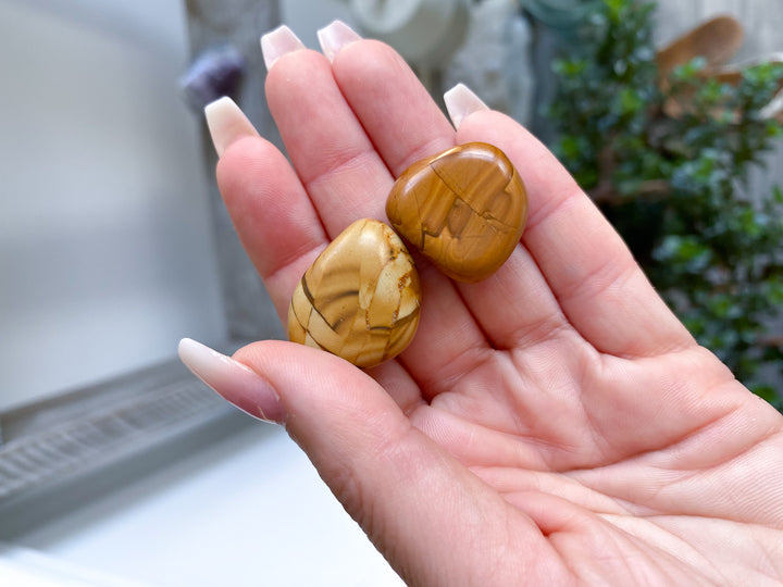 Walnut Jasper Tumble Stone