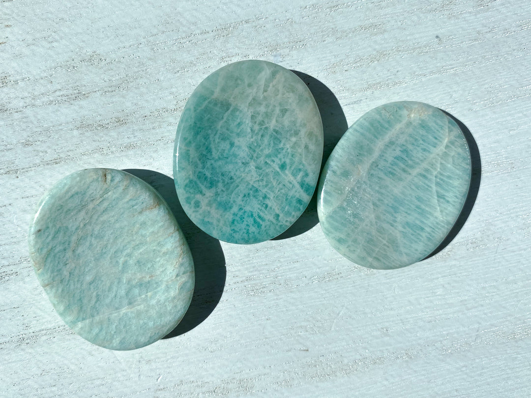 Amazonite Worry Stone