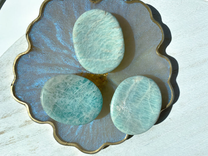 Amazonite Worry Stone