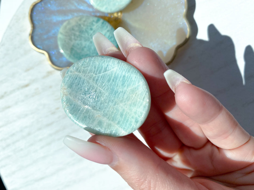 Amazonite Worry Stone