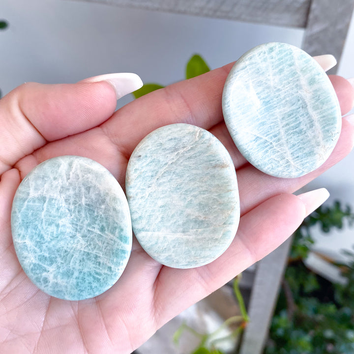 Amazonite Worry Stone