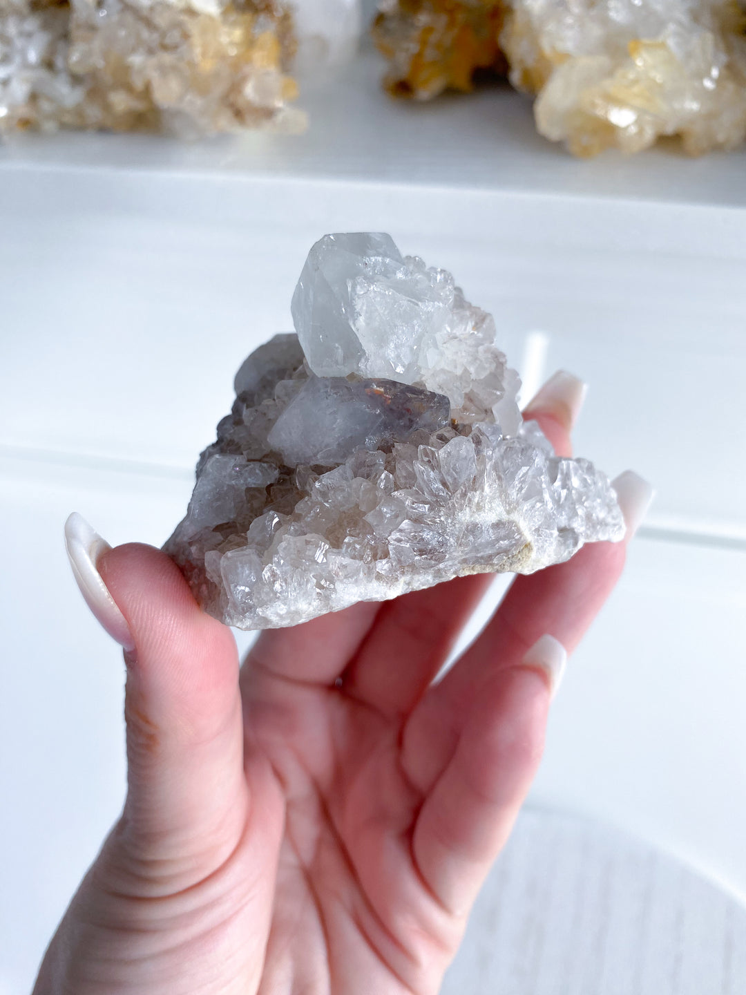 Rare XL Spirit Quartz Cluster