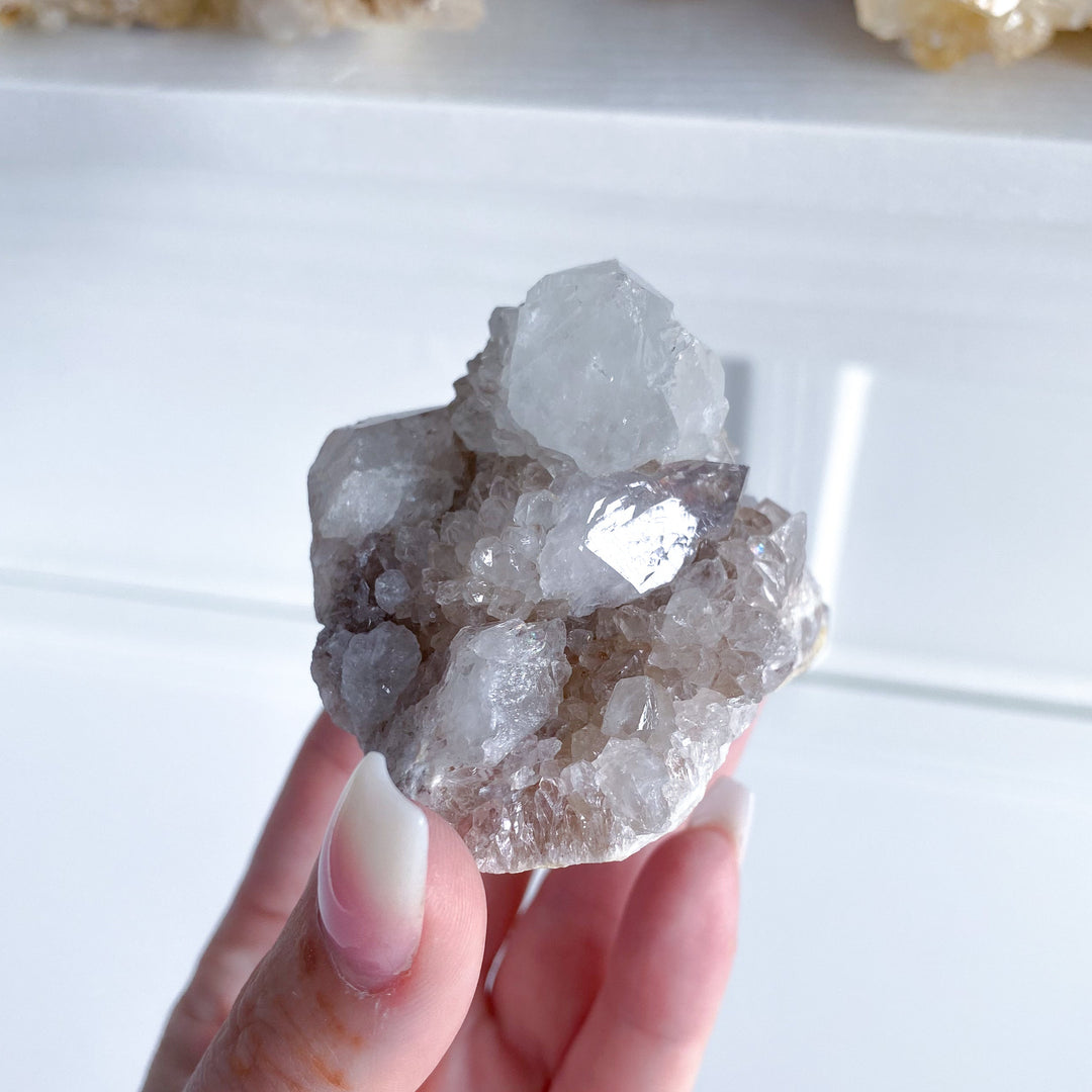Rare XL Spirit Quartz Cluster