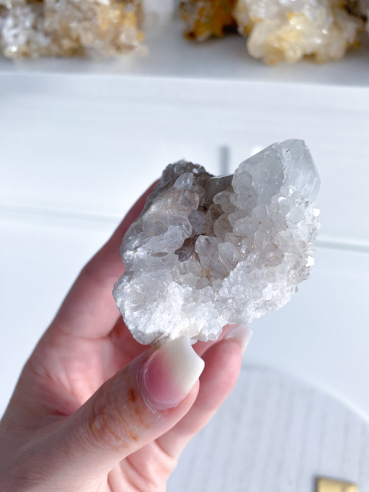 Rare XL Spirit Quartz Cluster