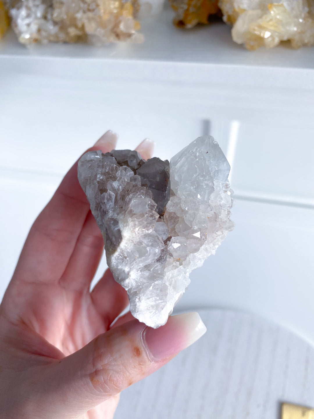 Rare XL Spirit Quartz Cluster