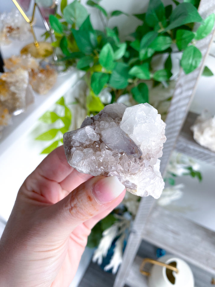Rare XL Spirit Quartz Cluster