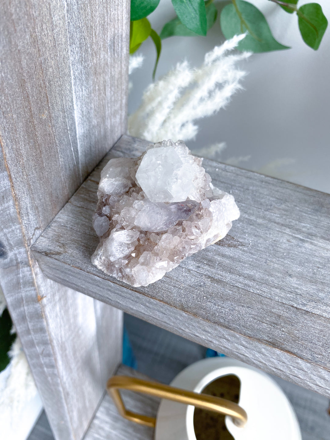 Rare XL Spirit Quartz Cluster