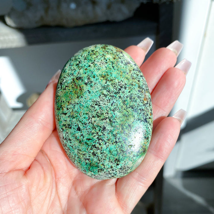 African Turquoise Palm Stone #12