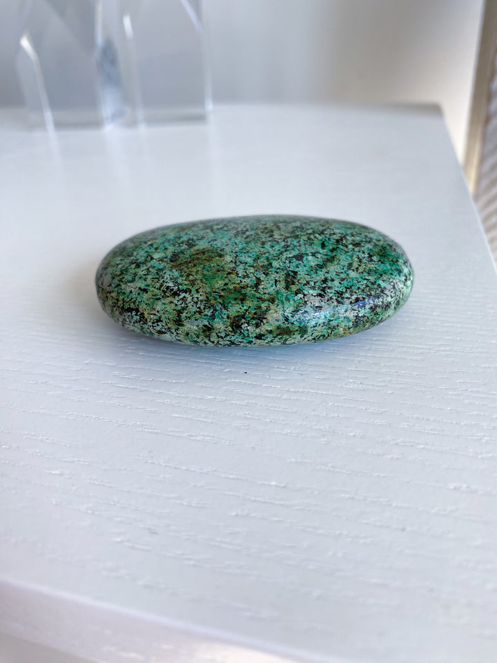 African Turquoise Palm Stone #12