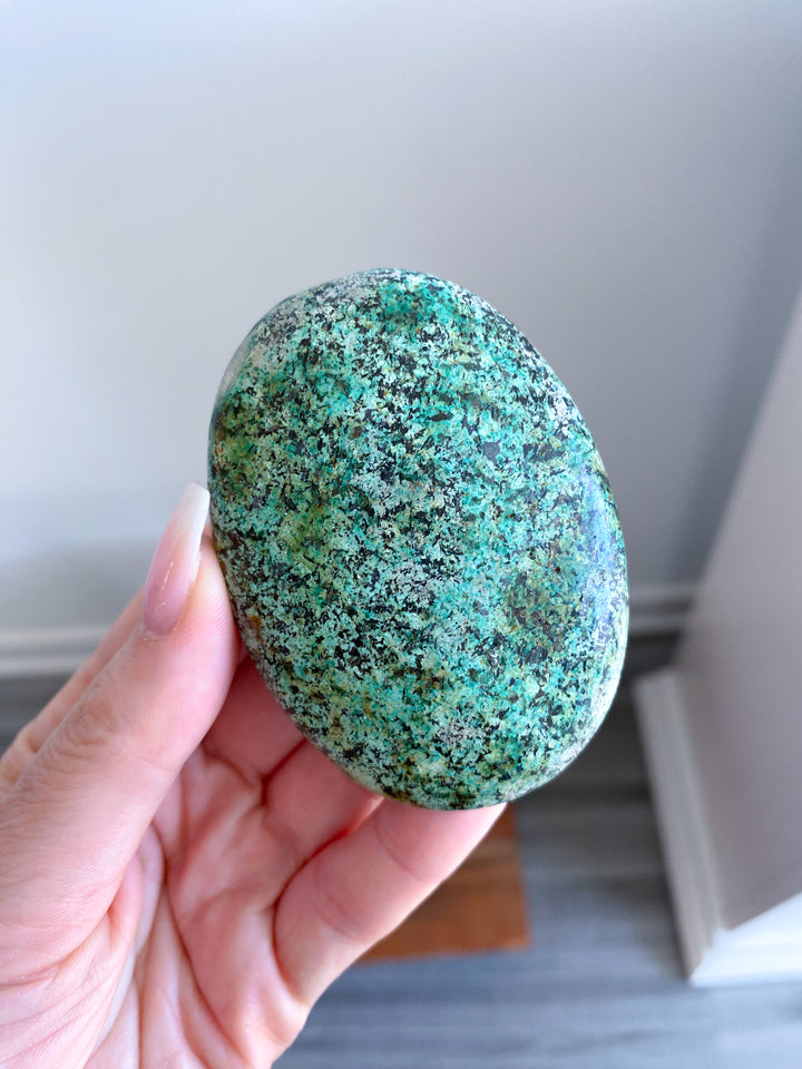 African Turquoise Palm Stone #12
