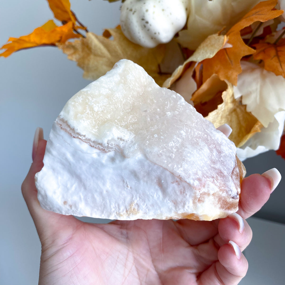 Sherbet Orange Calcite Chunk 1lb 