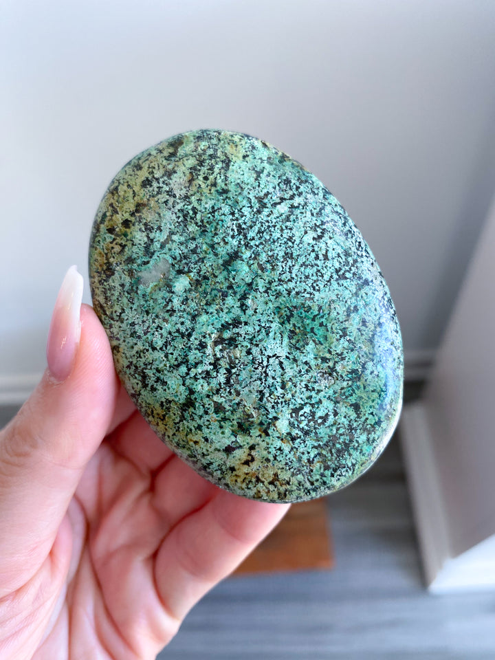 African Turquoise Palm Stone #12