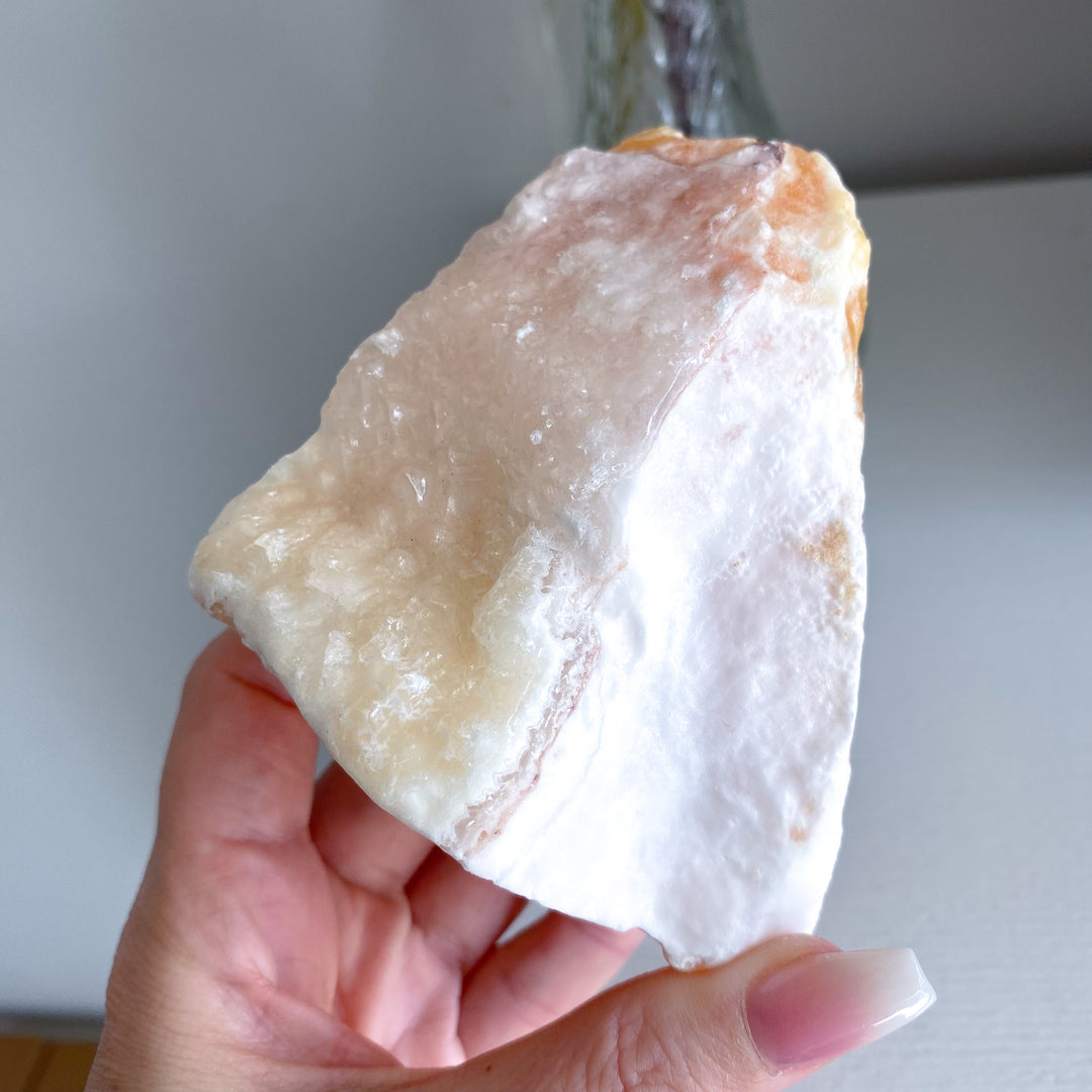 Sherbet Orange Calcite Chunk 1lb 