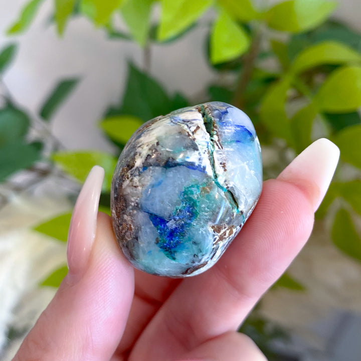 Azurite Malachite Tumble #1