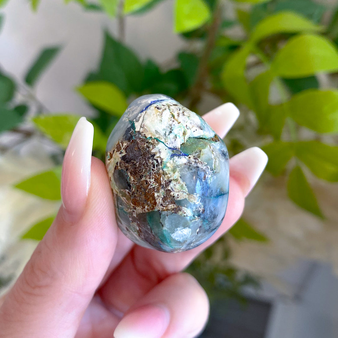 Azurite Malachite Tumble #1