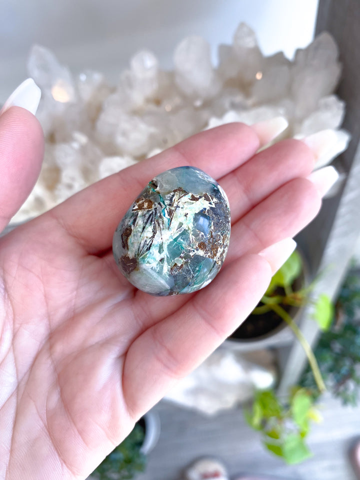 Azurite Malachite Tumble #1