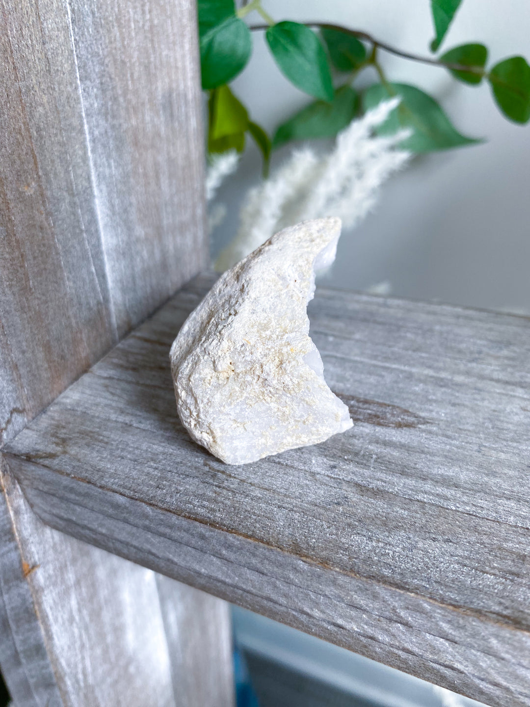 Small White Calcite Geode #1