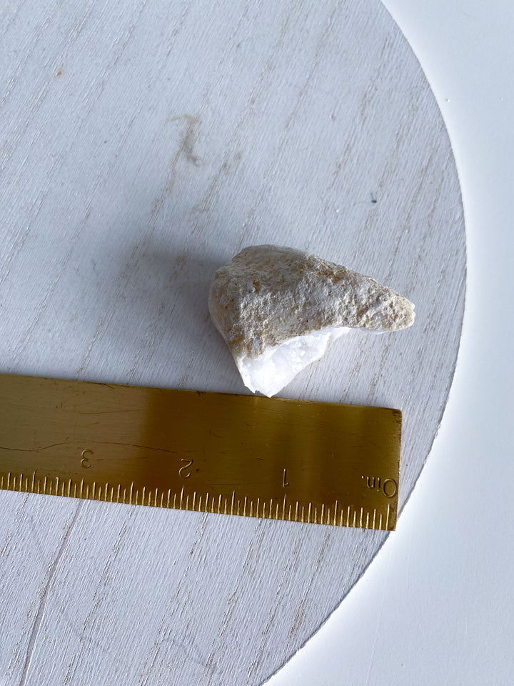 Small White Calcite Geode #1