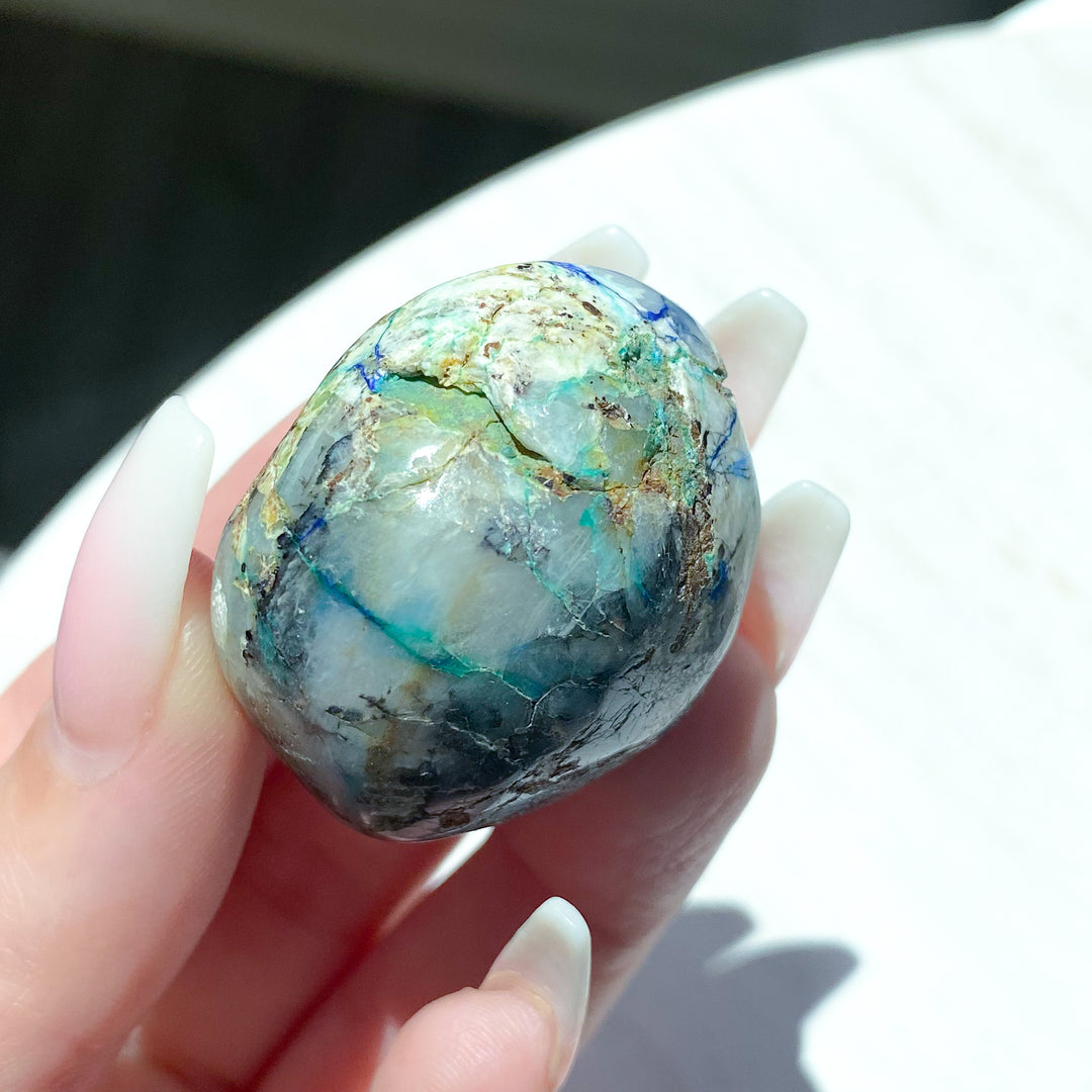 Azurite Malachite Tumble #1
