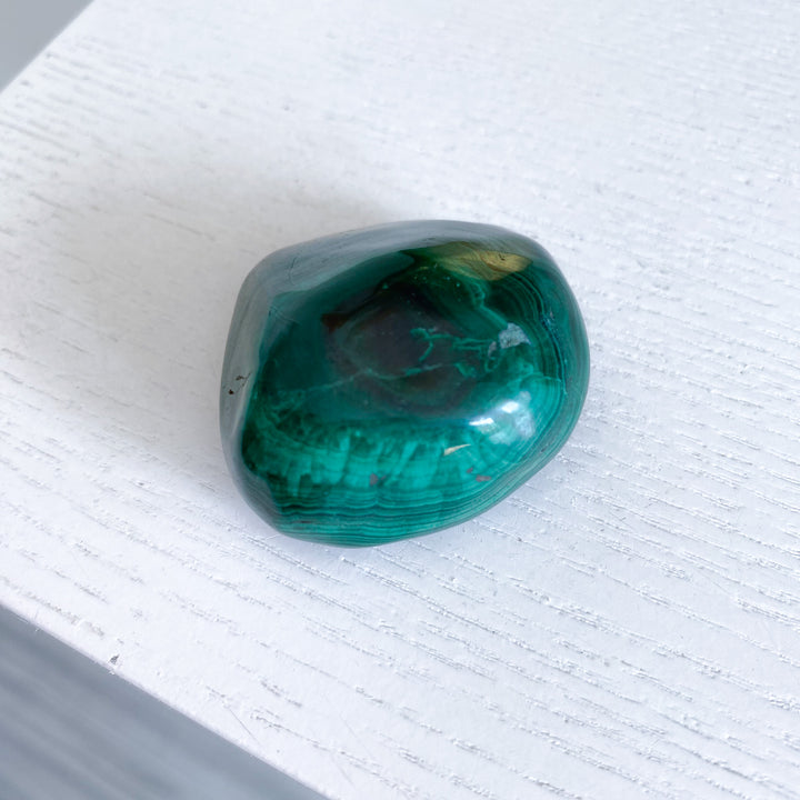 Third Eye Malachite Pebble 
