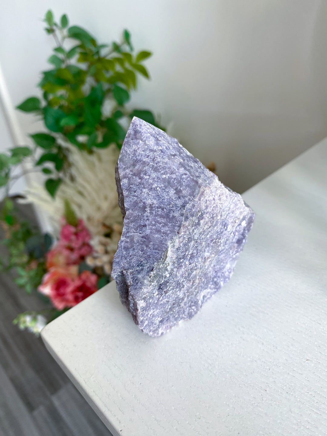 XL Purple Lepidolite Point with Mica