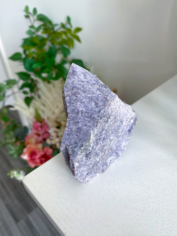 XL Purple Lepidolite Point with Mica