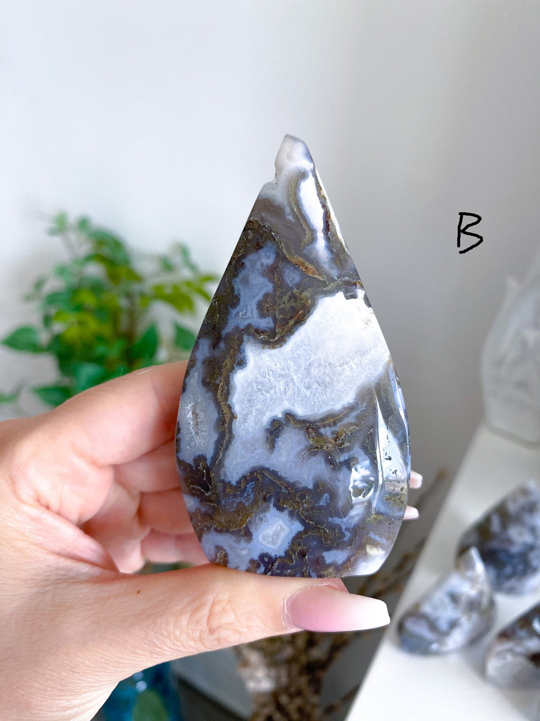 Moss Agate Flame: Your Choice
