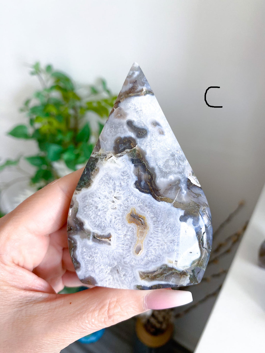 Moss Agate Flame: Your Choice