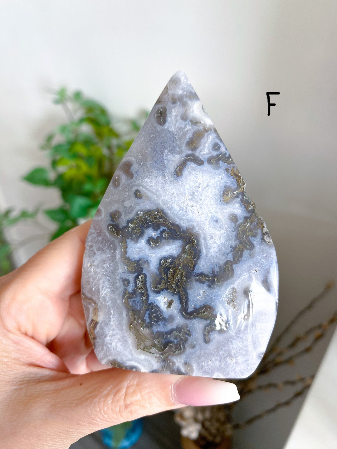 Moss Agate Flame: Your Choice