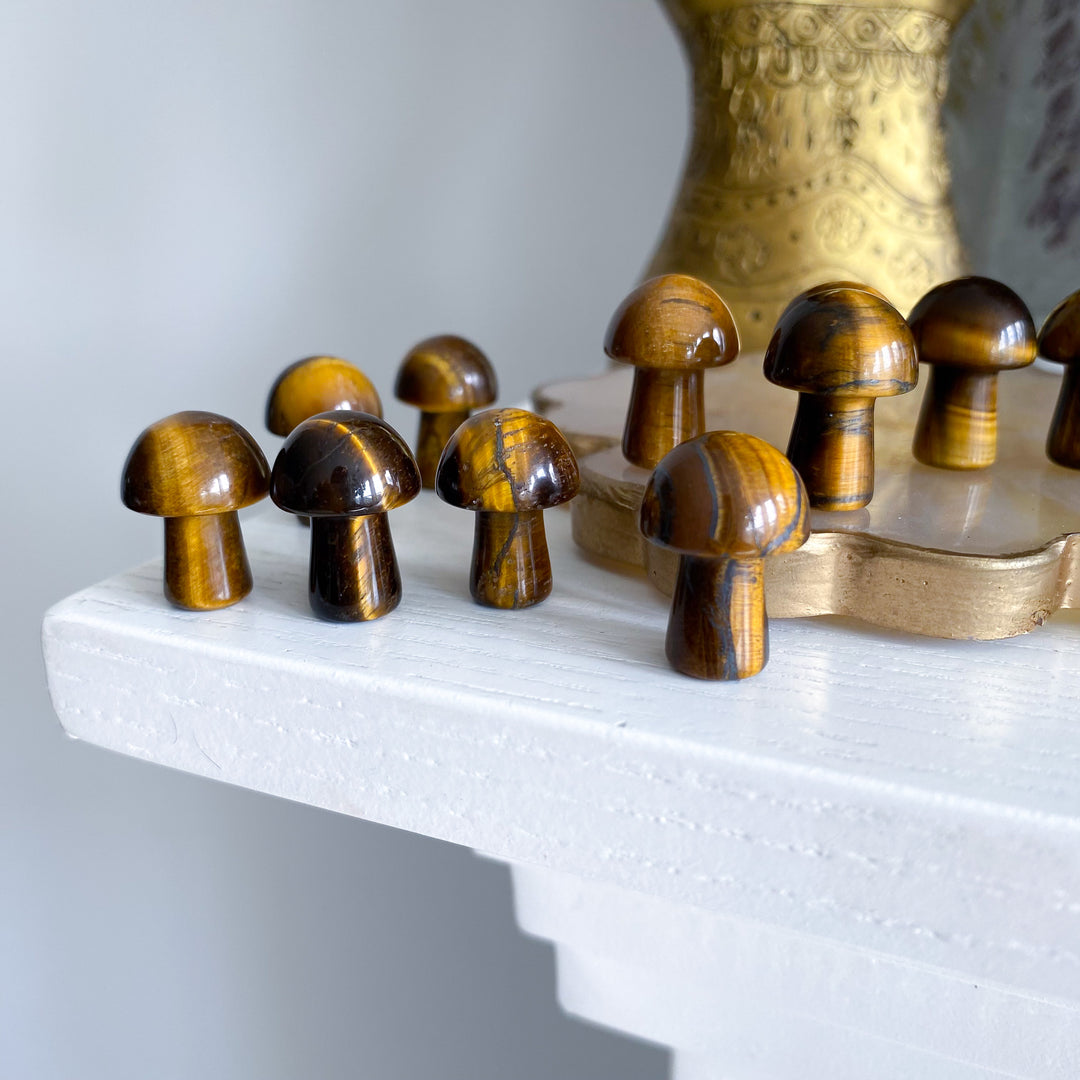 Tiger Eye Mini Mushroom