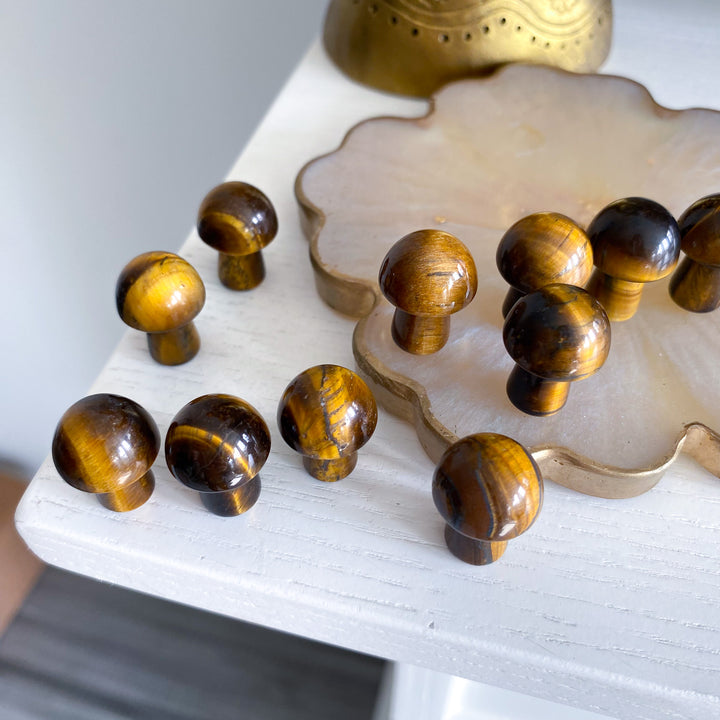 Tiger Eye Mini Mushroom